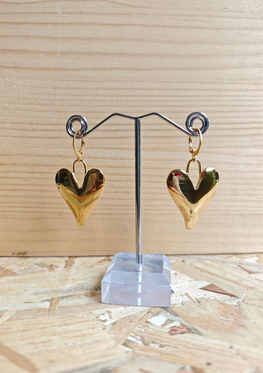 Boucles d'oreilles Coeur
