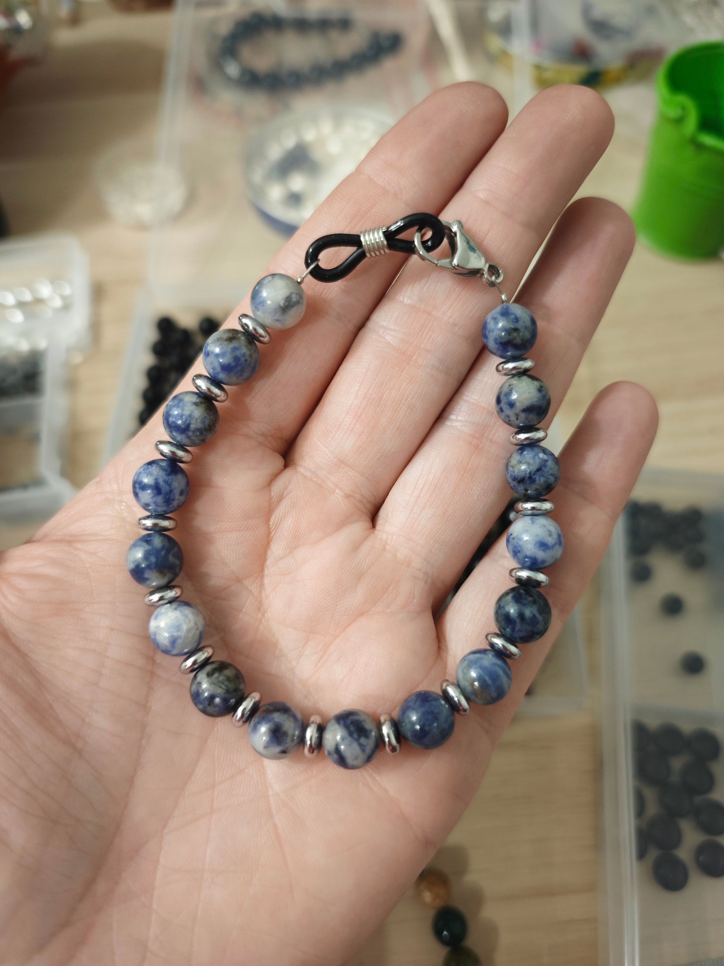 Sasha sodalite bracelet