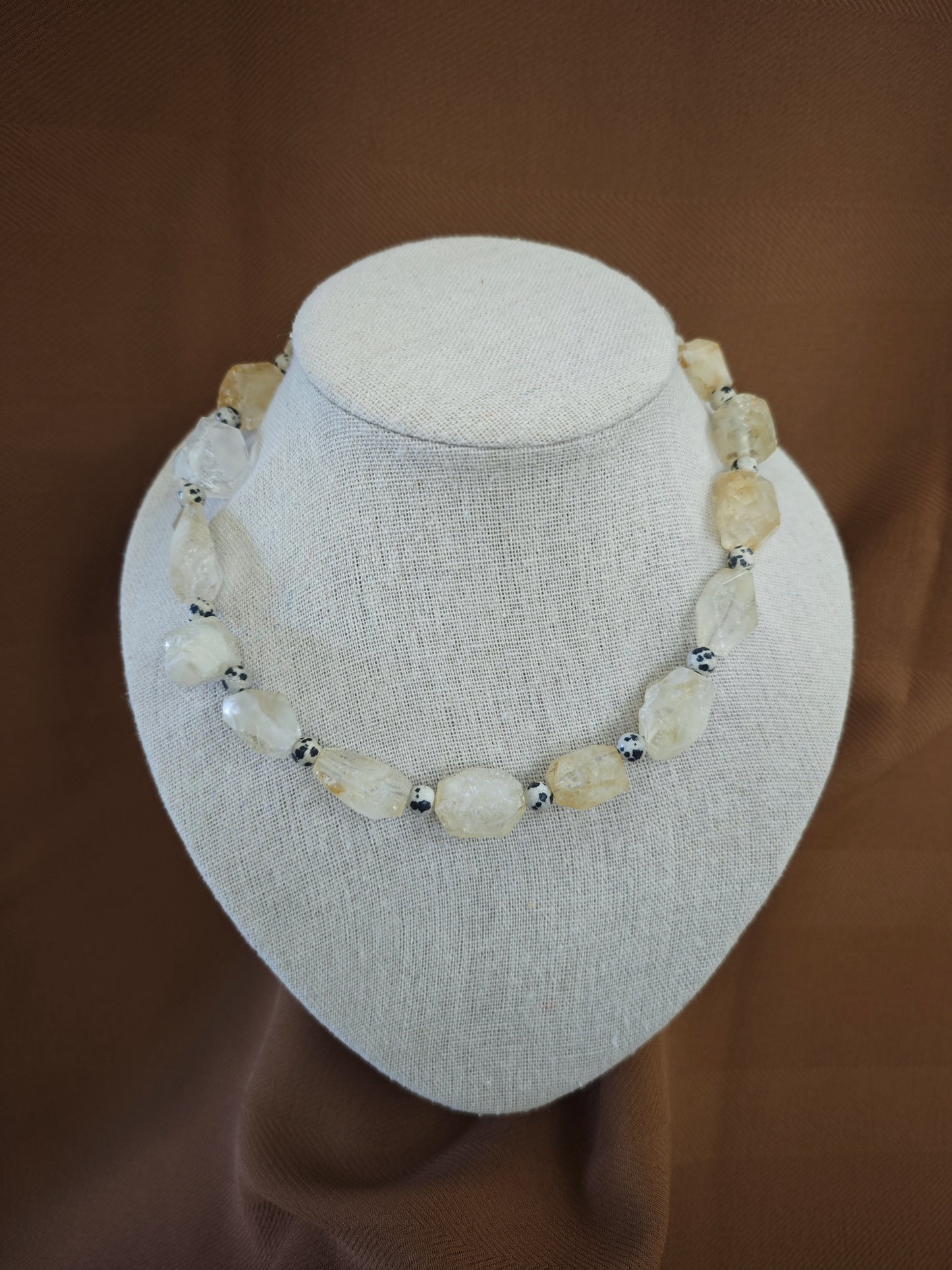 Collier Citrine
