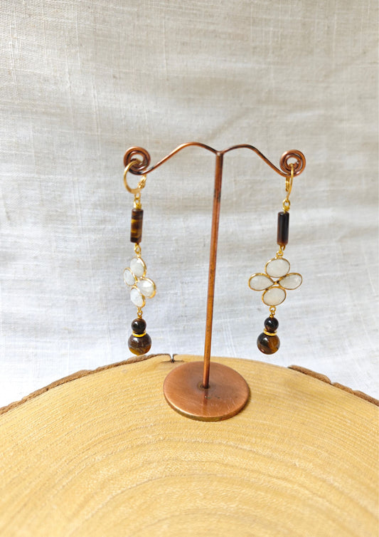 Boucles d'oreilles Flora