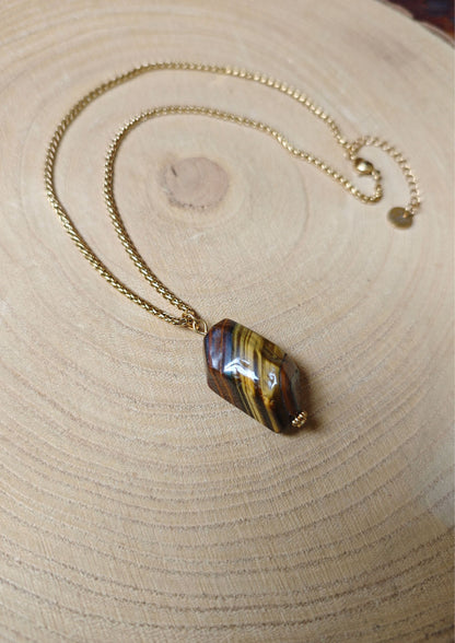 Collier Oeil de tigre