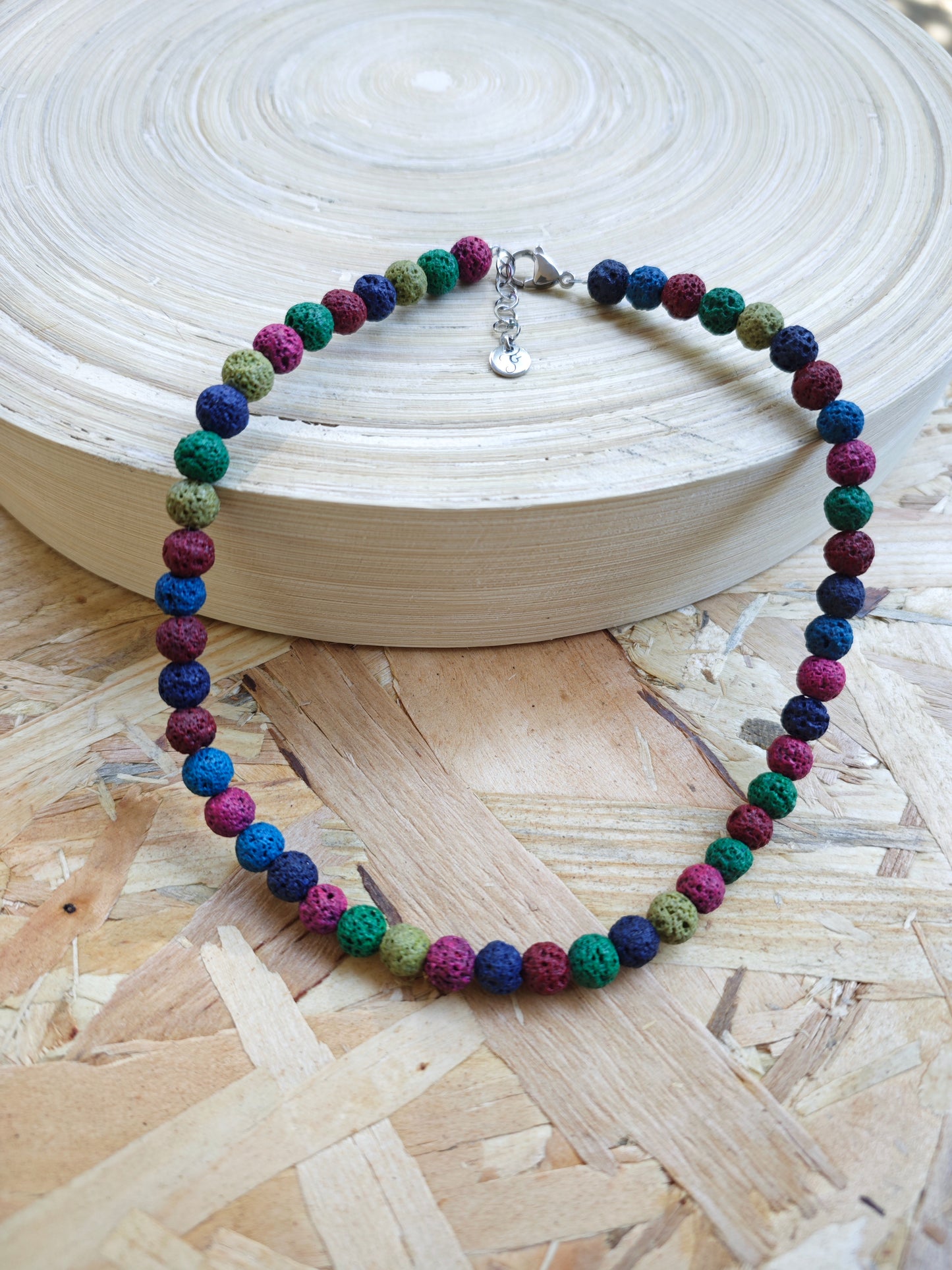 Collier Pierre de lave