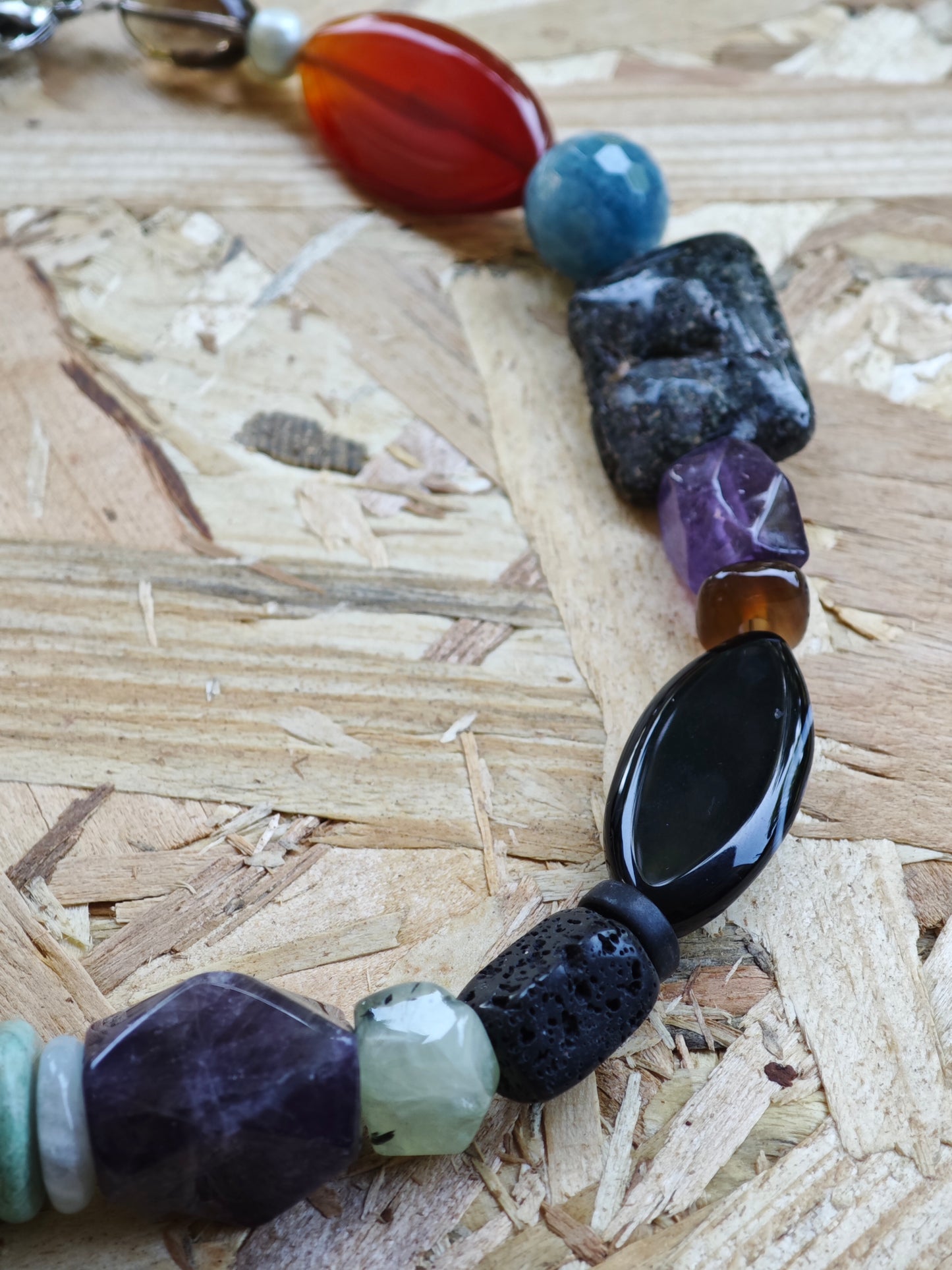 Collier Asymétrique multicolore