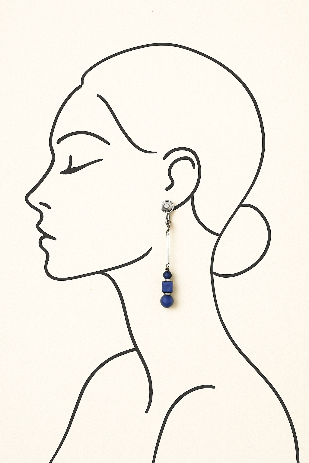 Boucles d'oreilles Lapis Lazuli