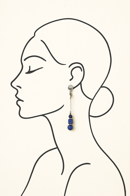 Boucles d'oreilles Lapis Lazuli