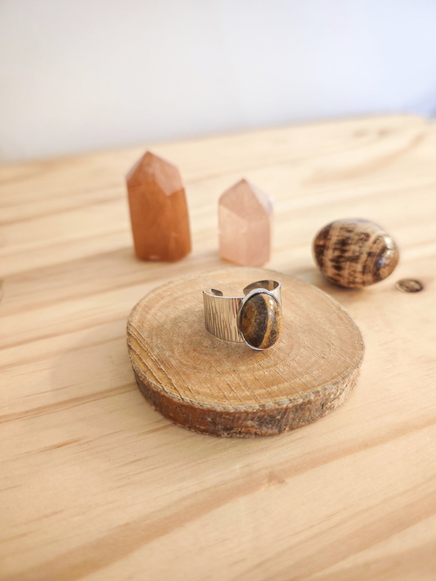 Bague Naya Jaspe paysage