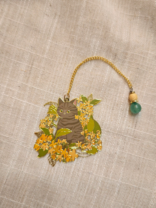 Marque-pages chat tigré